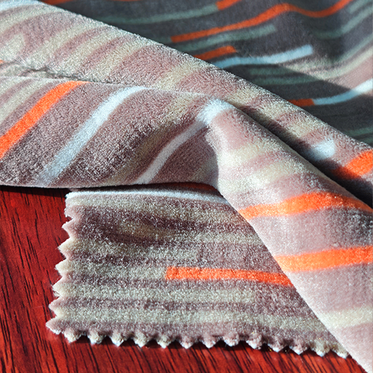 Flame-Retardant Jacquard Velvet Fabric