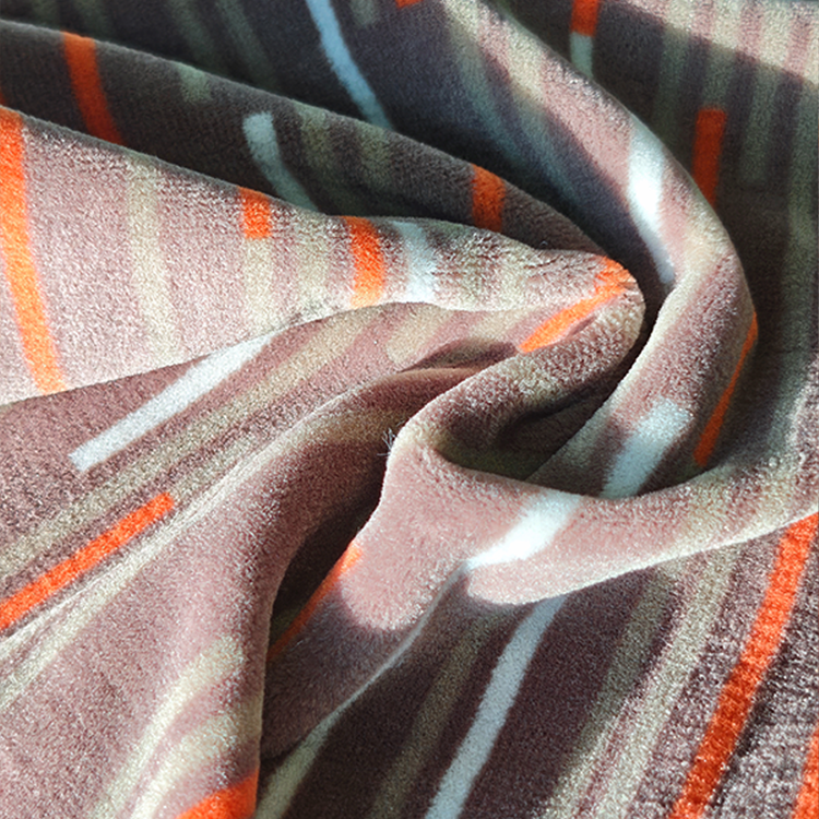 Flame-Retardant Jacquard Velvet Fabric