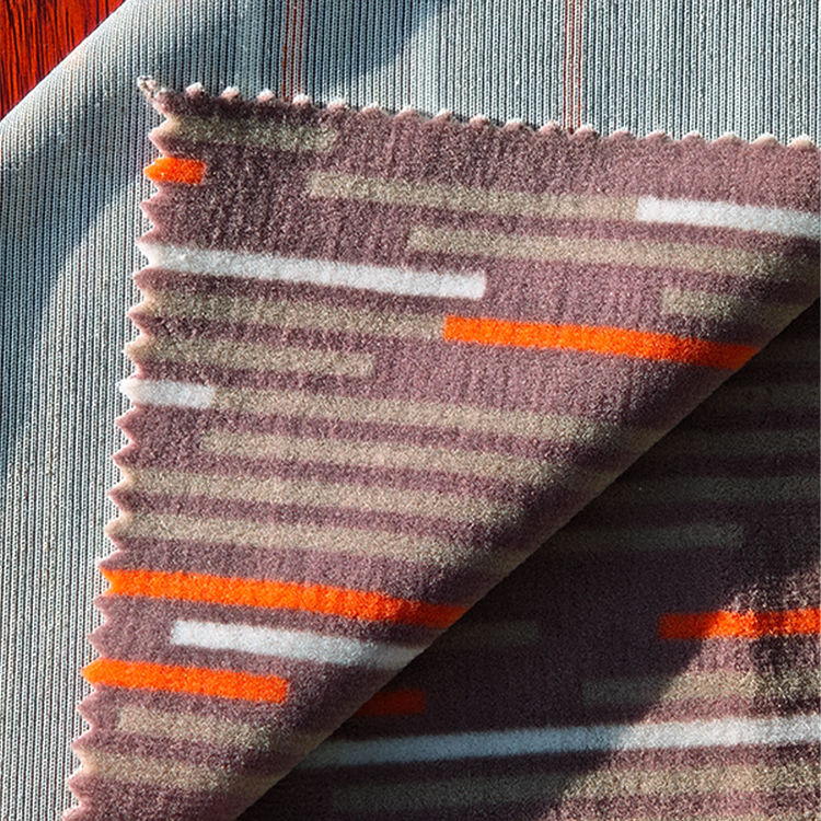Flame-Retardant Jacquard Velvet Fabric
